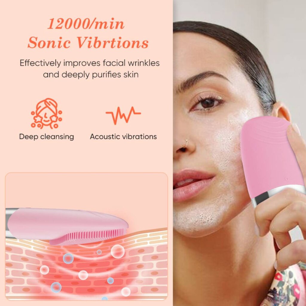Dispozitiv electric pentru curațarea facială - imaginea 6