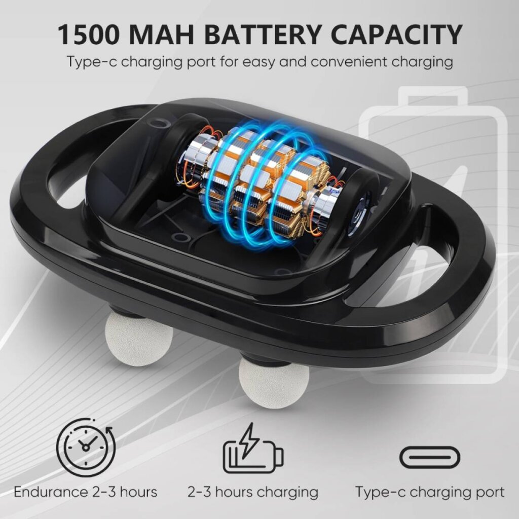 Aparat electric pentru masaj (6 capete) - imaginea 7