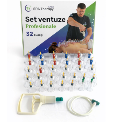 Set Complet de Ventuze Terapeutice 32 buc.
