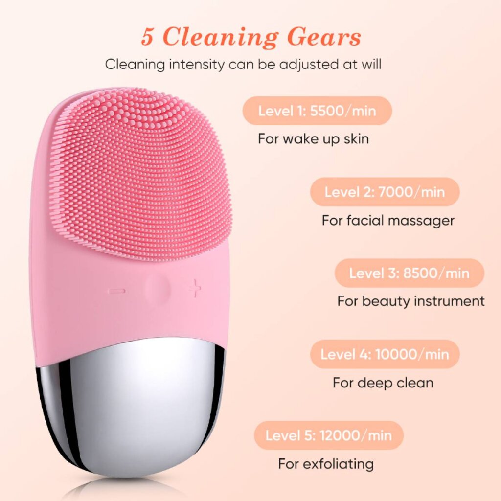Dispozitiv electric pentru curațarea facială - imaginea 5