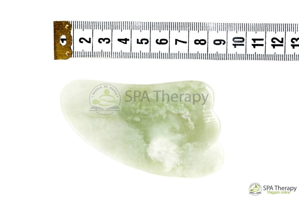 Gua-Sha Picioruș 3 din Nefrit - imaginea 2