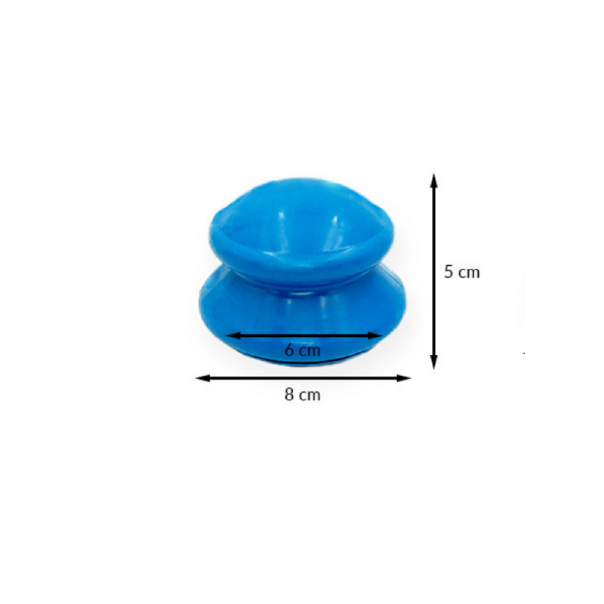 Ventuza din silicon, medie, R-2// 8 cm