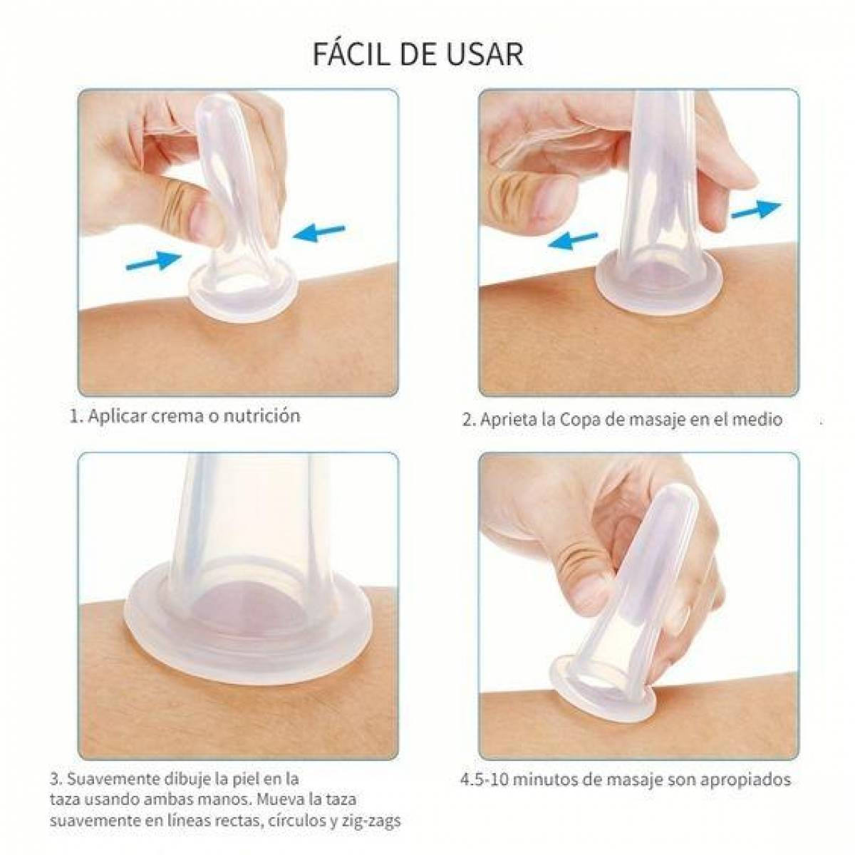 Set 4 Ventuze din Silicon - 5