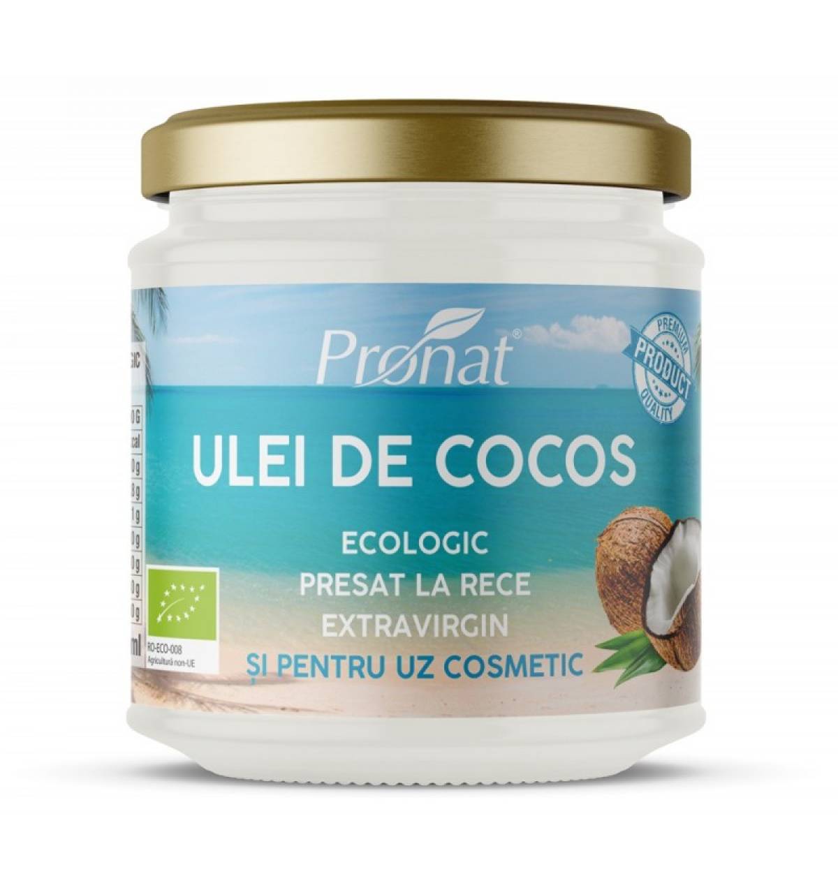 Ulei de cocos ecologic aromatizat 200 ml